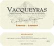 Tardieu-Laurent Vacqueyras Vieilles Vignes